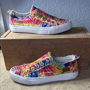 Blowfish Vibrant Tie-Dye Sneakers